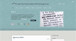 Desktop Screenshot of ctselfpsychology.org.za